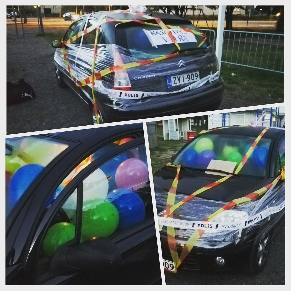 Kyllä oli taas mukava aamuviideltä tulla Kempeleestä takas Raumalle, ja vielä ekana työpäivänä! Kiitos kaverit ✌