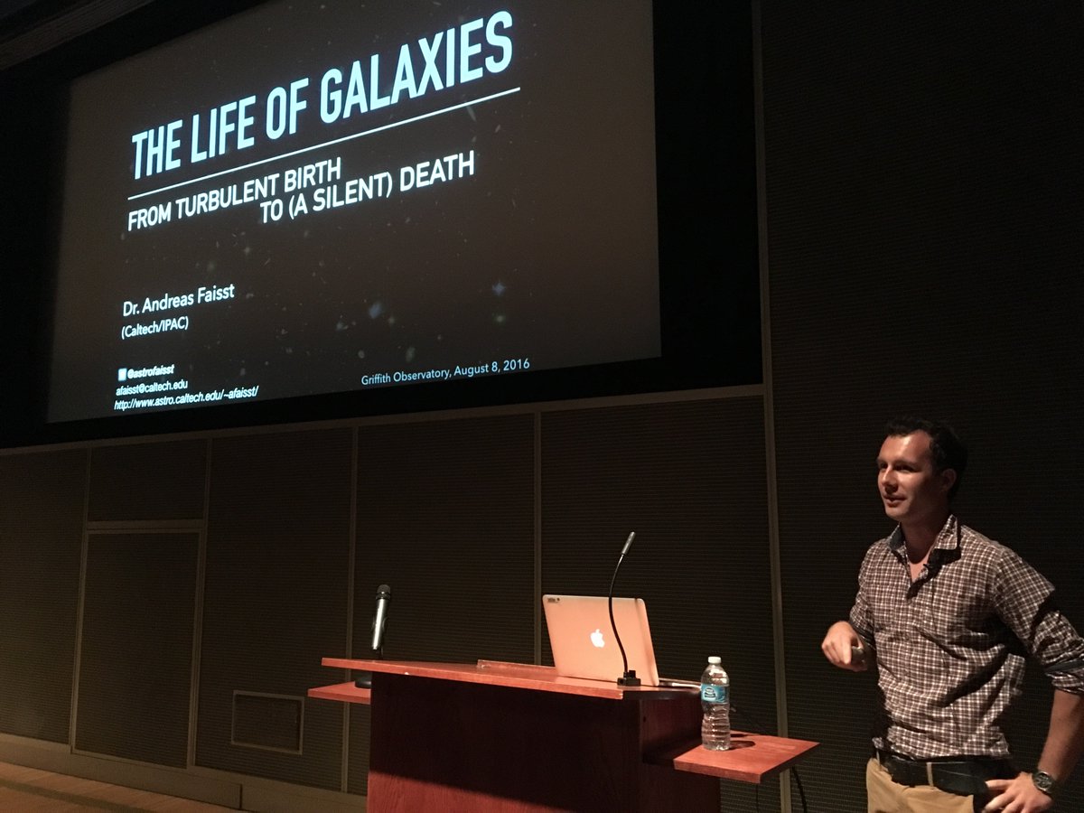 astrofaisst's tweet photo. Great time explaining galaxy formation to interested @LAAstroSociety members @GriffithObserv! Such a great location! https://t.co/1QNng302Ny