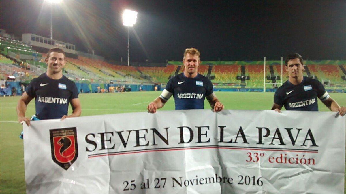CordobaAthletic's tweet photo. @fercitoluna, @FrancoSabato  y @tutemoroni te invitan al 33º #Sevendelapava ¡Grandes #Pumas7s! ¡Vamos 🔴⚫! https://t.co/kbCD44KGKI