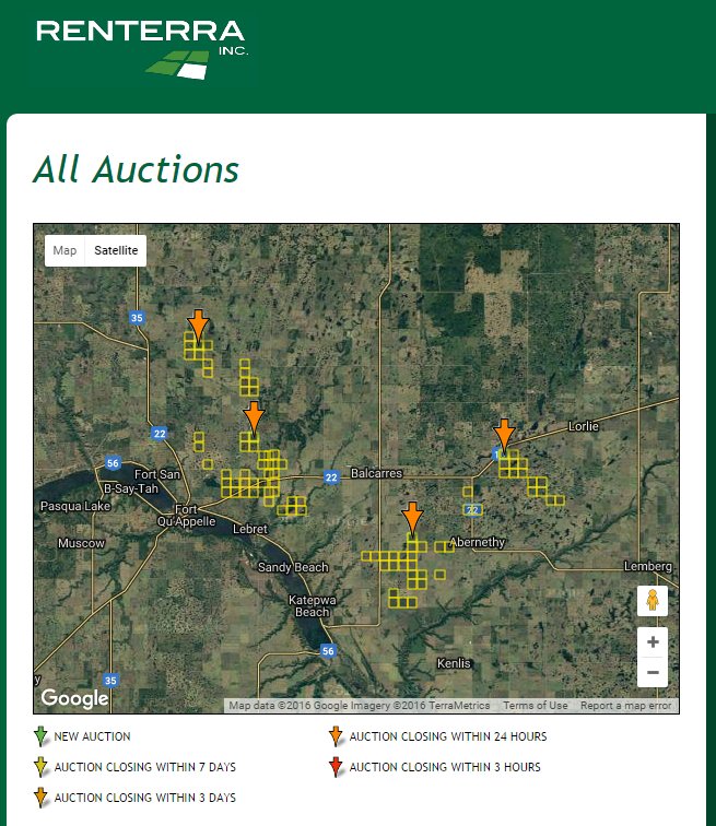 Renterra's tweet image. 1 day left to make an offer on the 13,000+ acres for rent near Abernethy/Balcarres. Visit renterra.ca.