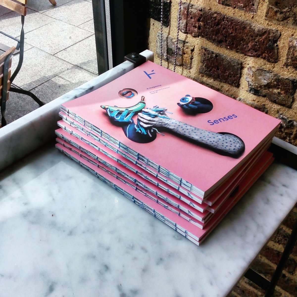 A_MagazineUk's tweet photo. Enjoy perusing a copy of A-mag at @beaglelondon while sipping on their delicious coffee! https://t.co/Fjs8G4KCNK