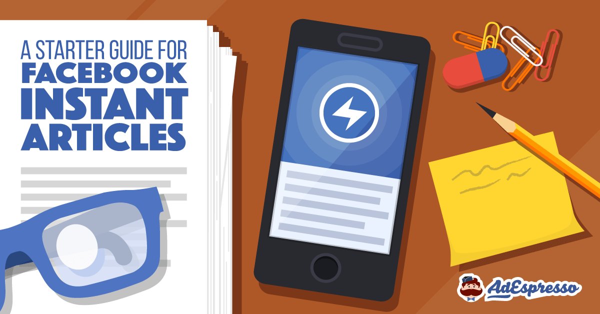 AdEspresso's tweet photo. Use #FacebookInstant to Deliver Blazing #FastArticles & Boost Your Business. Learn How Here: https://t.co/sM3M04DZ82 https://t.co/j6Vp6gR6S4