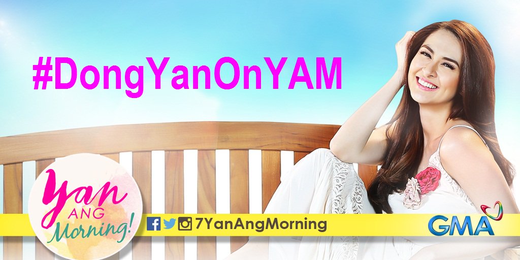 Save the best for last ika nga. #DongYanOnYAM for Marian's birthday special and the finale of #YanAngMorning!
