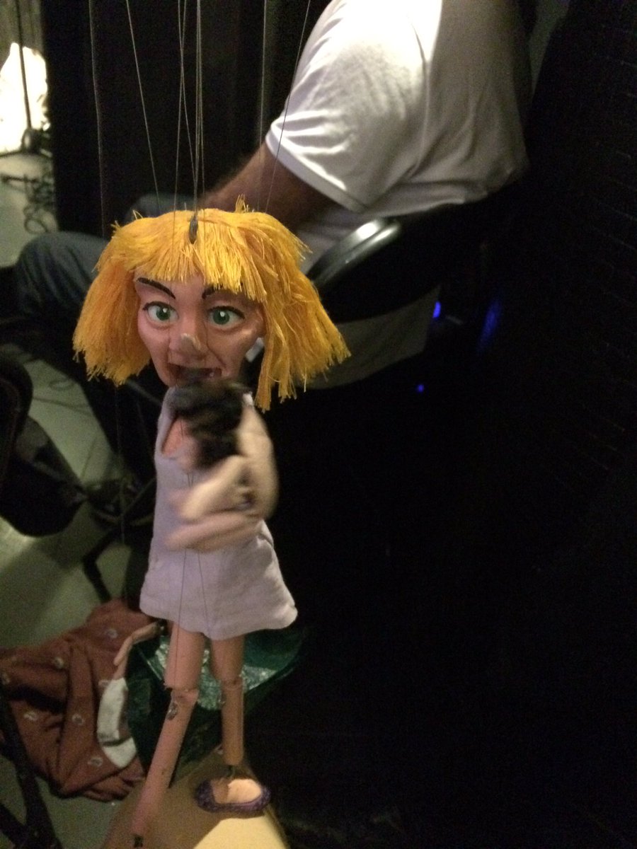 AJEPerformance's tweet photo. @PuppetFiction - such a great show. Hilarious fresh puppet comedy that had me in stitches all the way through https://t.co/rAO7O5Ra4M
