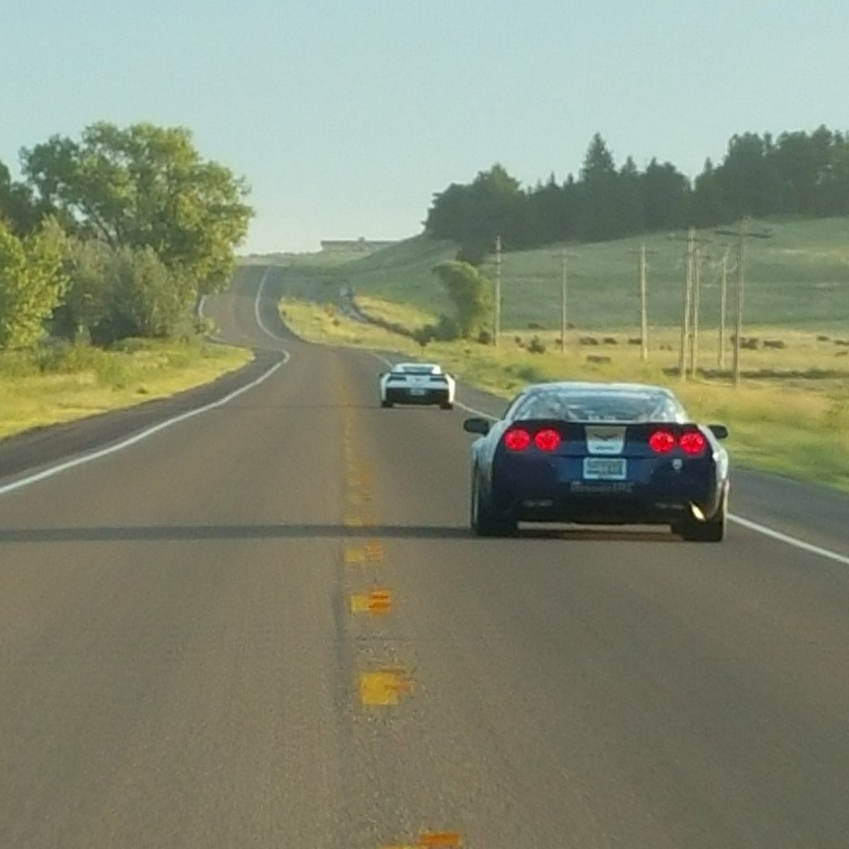 BerryLowman's tweet photo. Team #Motorama LIVE #Corvette #Z06's are headed to tech inspection for Sandhills Open Road Challenge #SORC #GoPigGo https://t.co/4y2c6Tf9pk