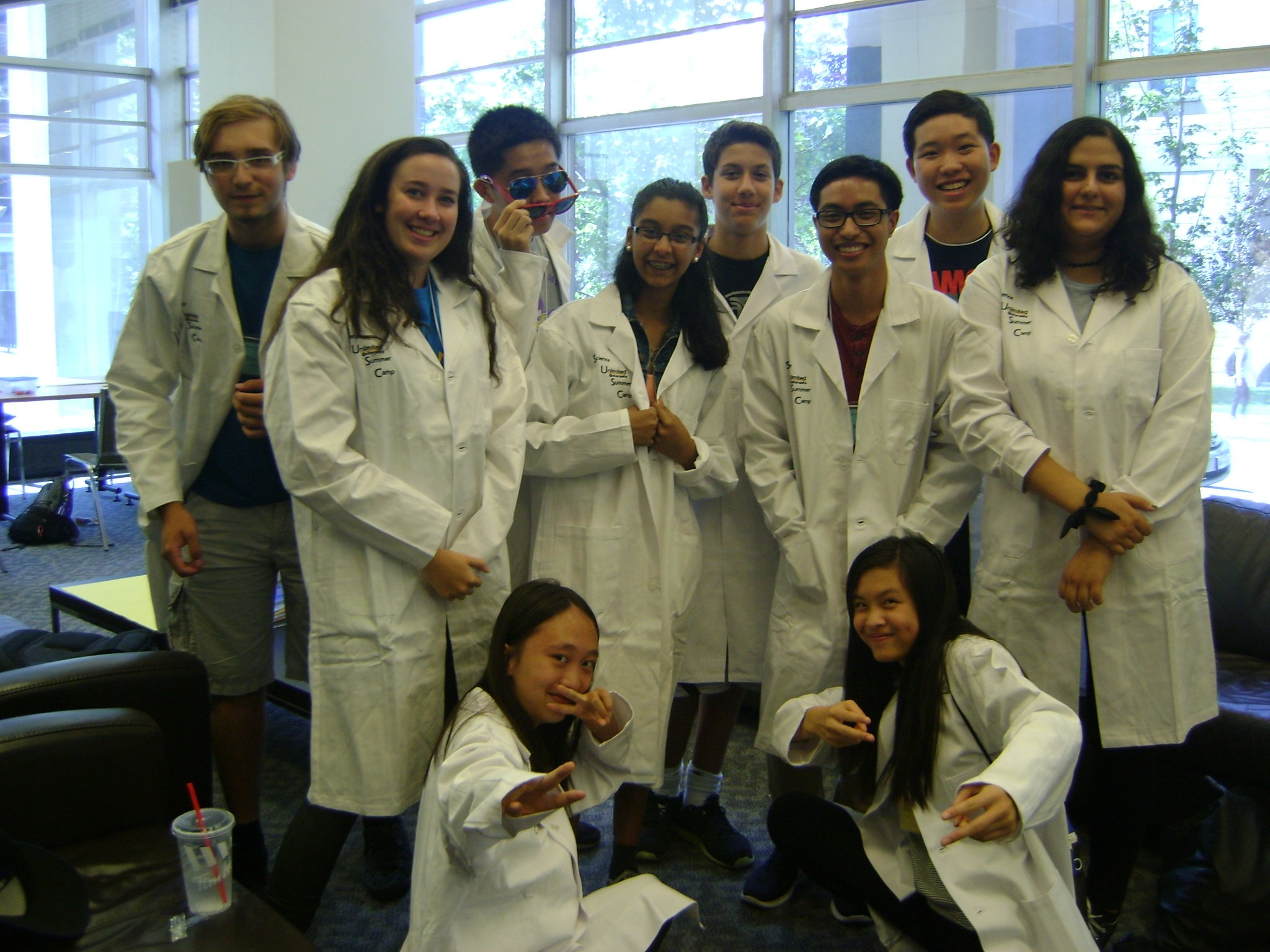 Cool shop lab coats