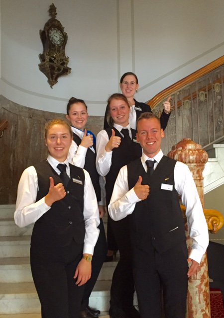 RadissonBLU_UWE's tweet photo. Liebe Azubis, herzlich Willkommen in der Bock-Familie :-)

#radissonblu #schwarzerbock #Wiesbaden #hofa #yeswecan https://t.co/ovYDoPj4vW