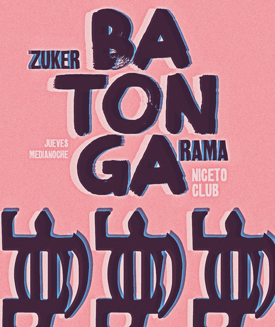 javierzuker's tweet photo. Hoy se baila en BATONGA @NicetoClub Lado B
Todos los jueves medianoche 
Kien Viene ??
#HipHopHouseDiscoAfrica7080 https://t.co/nDaVEMKuhU