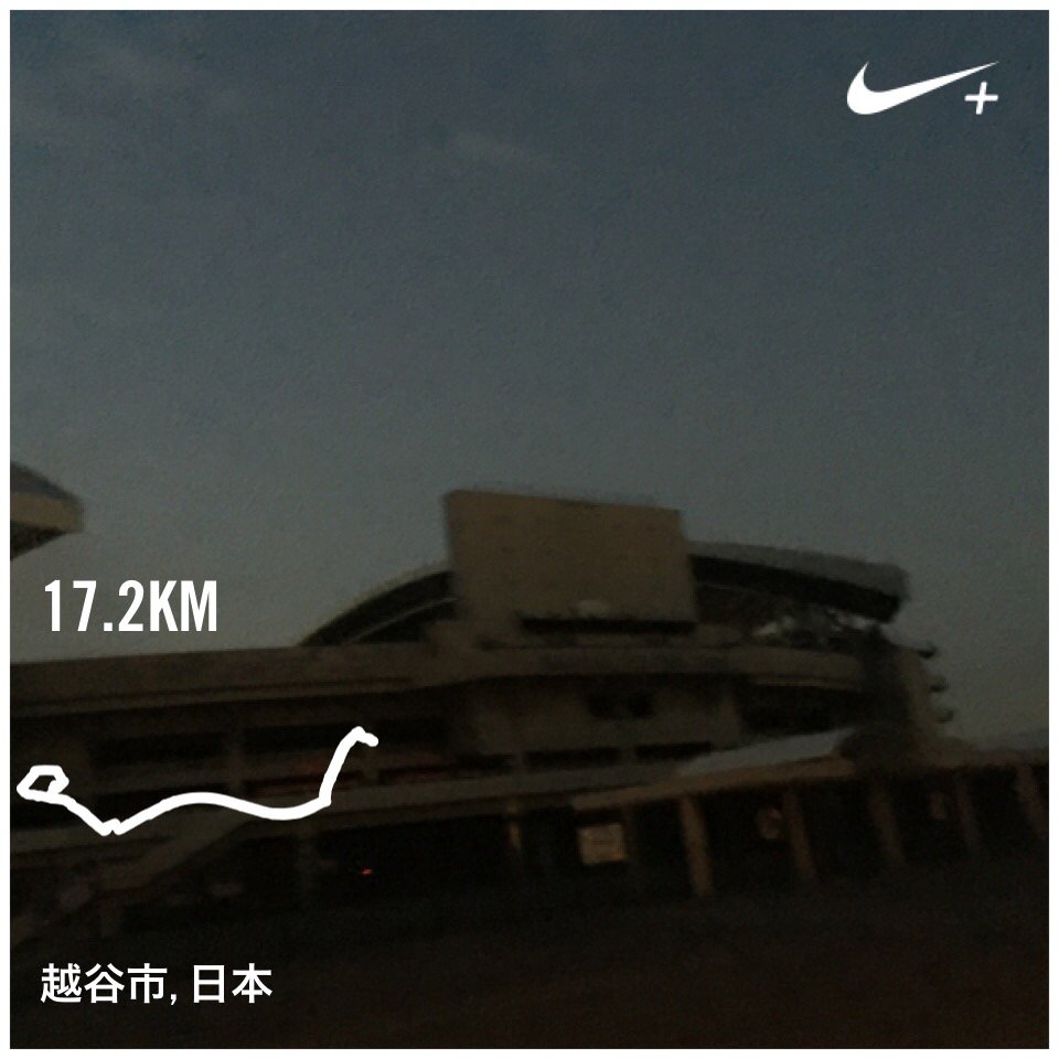 karichiri's tweet photo. 夏休みラン #走馬鹿 #nikeplus #ランニング #やってダメならもっとやれ Nike+を使用して17.2 kmのランを終了しました。 https://t.co/GZpm5NyrAM #nikeplus https://t.co/2dLtWX6qM1