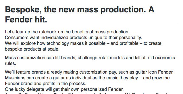 HK_London's tweet image. Our friends @WPP @thestorewpp have a great #SXSW panel proposal w/ @Fluid + @Fender 

panelpicker.sxsw.com/vote/62562  ☑️