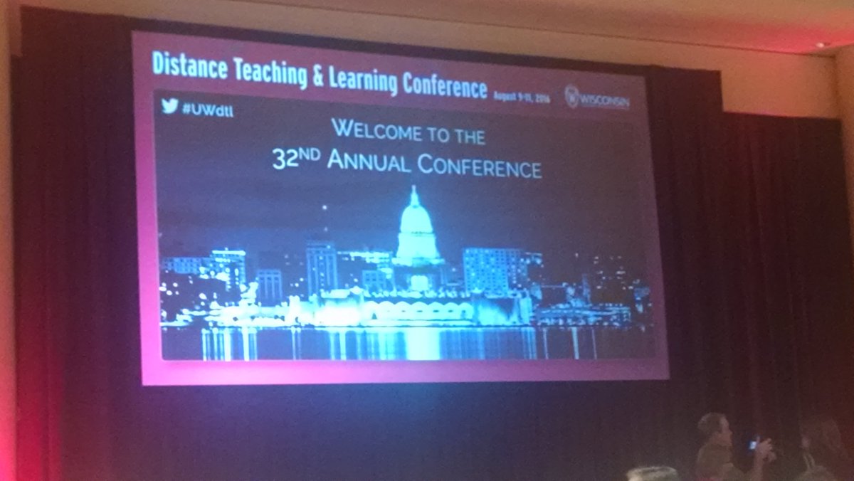 whfick's tweet photo. Thanks KSU Global Campus. Attending Distance Teaching & Learning Conference in Madison, WI. #KStateAgron #kstateag https://t.co/aaKluBSwcw