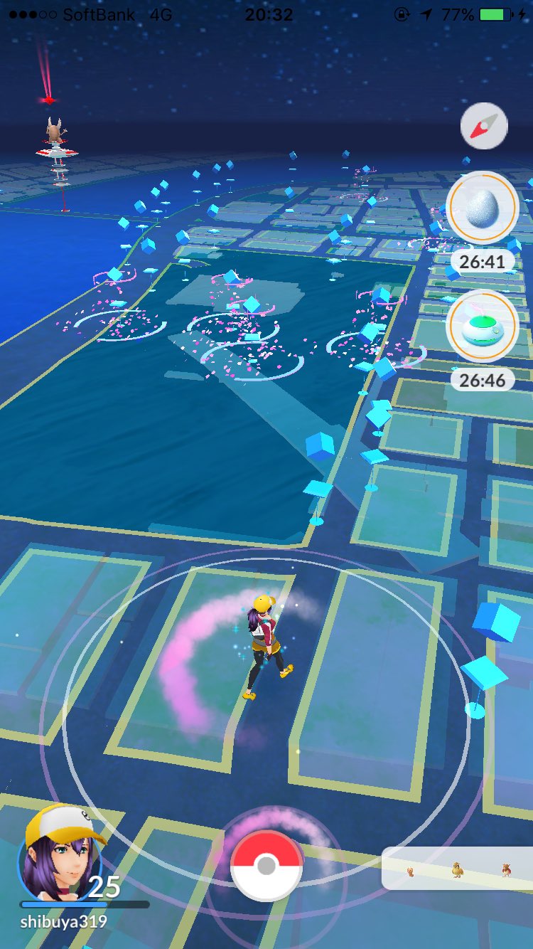 تويتر しぶ ポケモンgo على تويتر 浜町公園に行ってきました 30 22 00の90分でワンリキー13体 イーブイ6体 ミニリュウ3体でした 公園内を徒歩でグルグル周るだけで割とゲット出来ました 今から代々木公園にカビゴン捕まえに行きます ポケモンgo
