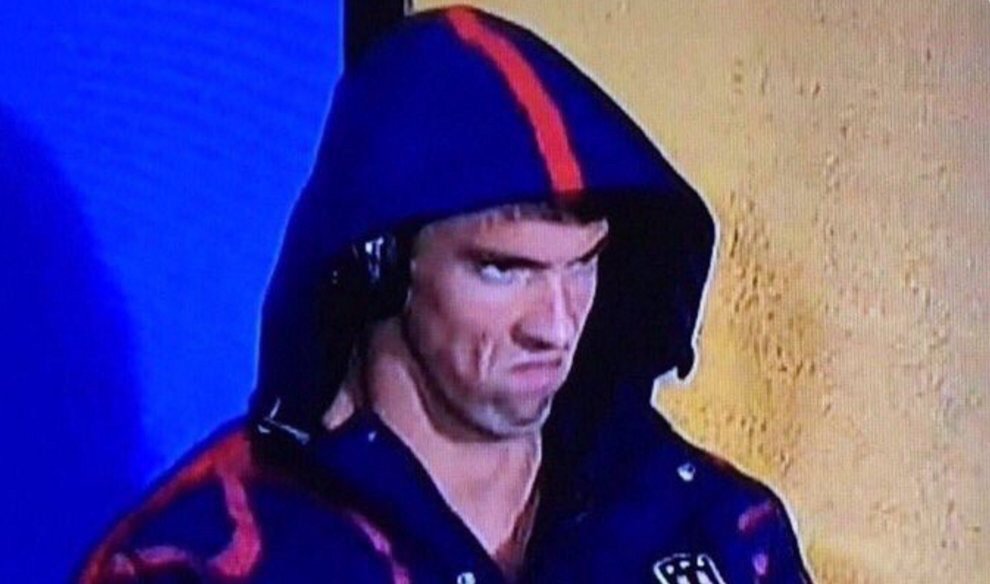 CopperFixx's tweet photo. When you're in pain and out of #CopperFixx Cream. #MichaelPhelps https://t.co/iCCeKmuSui