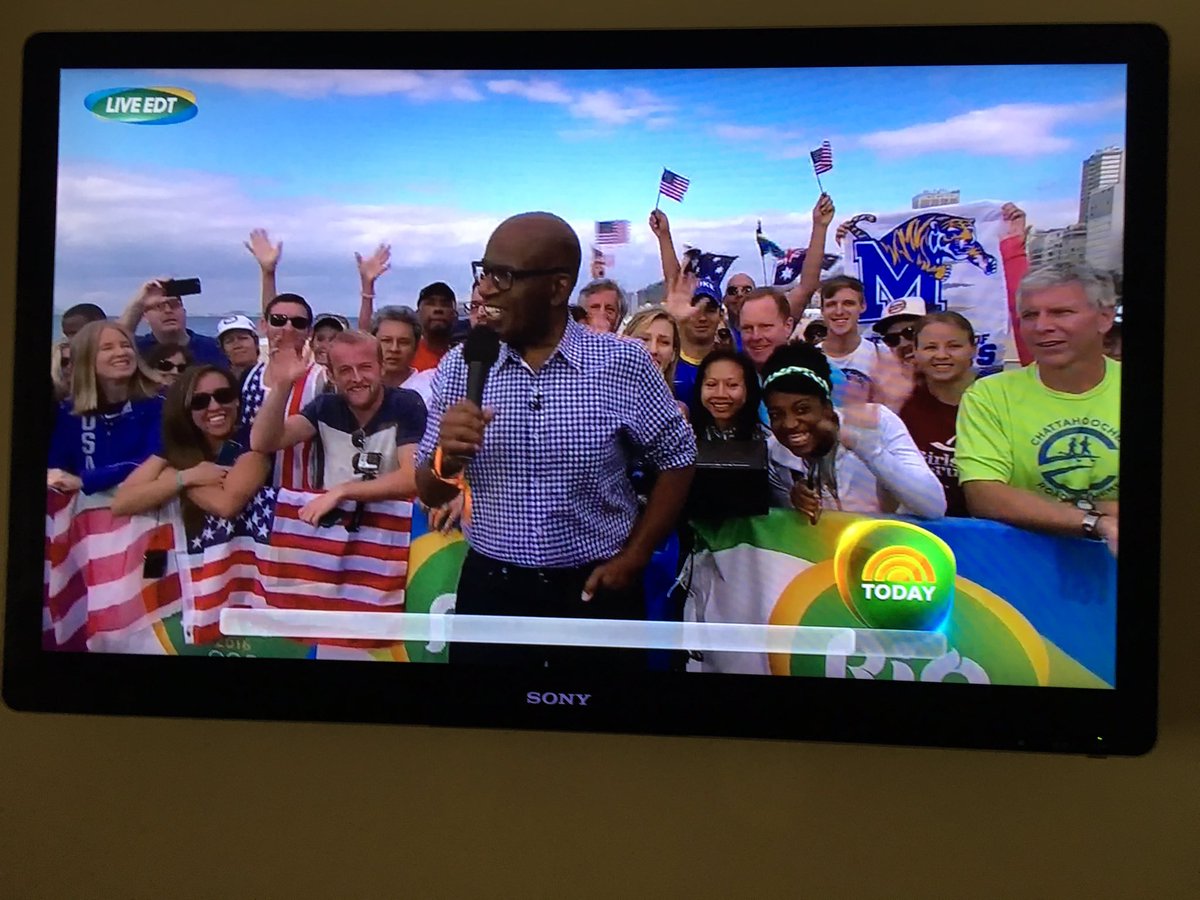 kpad1024's tweet photo. @UofMemphisPres Memphis Tigers represented in Rio ! https://t.co/wJitpK3ajL