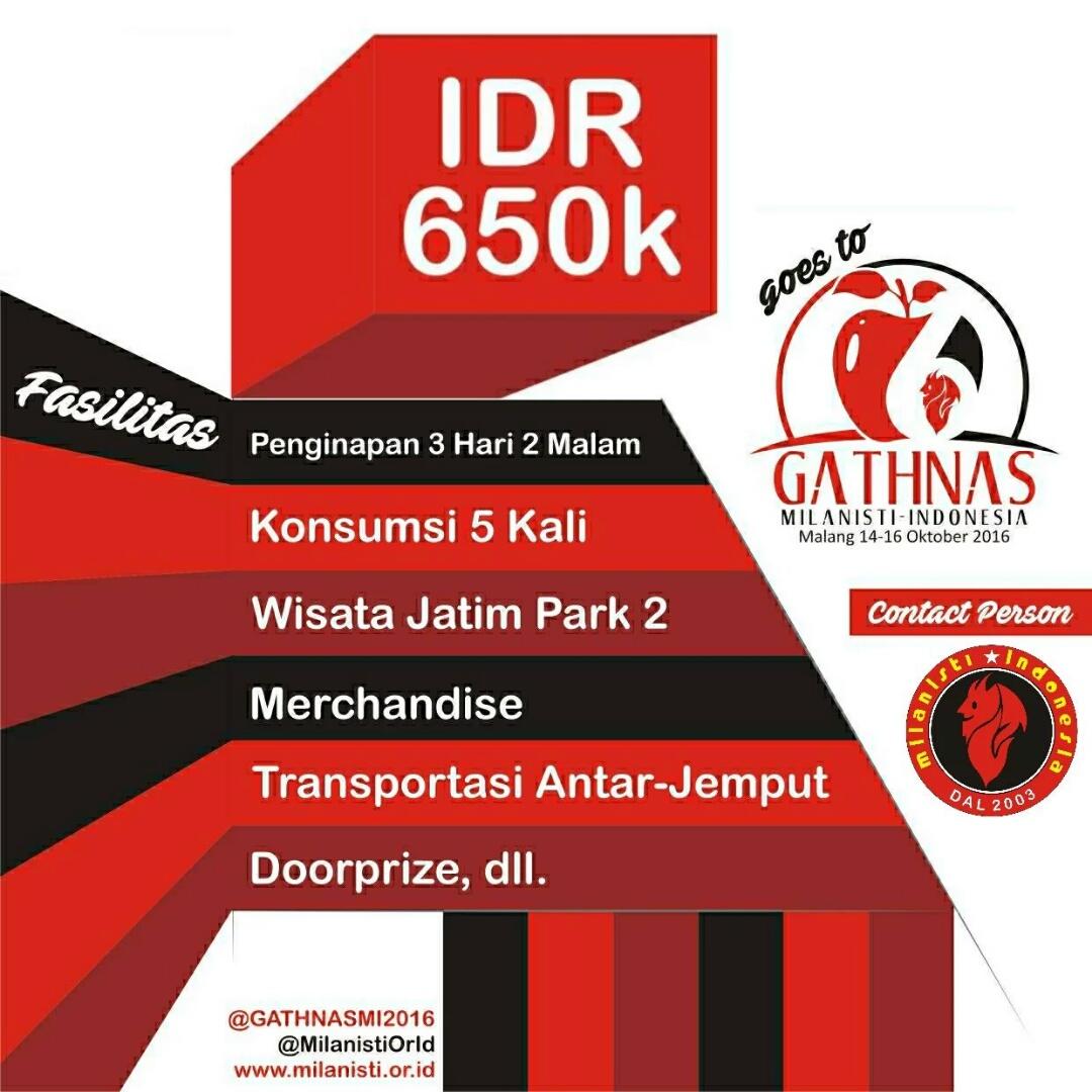 MilanistiOrId's tweet photo. Ayo Segera daftarkan diri anda sebelum nanti nyesel #6athnasMI https://t.co/eMuRikBSCe