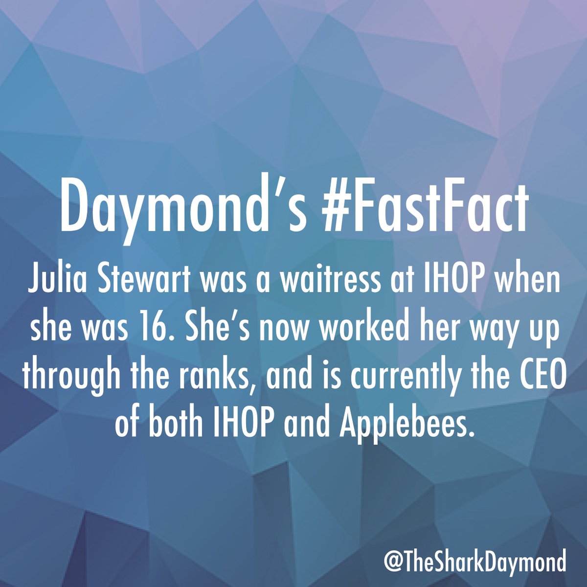 Shoutout to <a href="/IHOP/">IHOP</a> and <a href="/Applebees/">Applebee's Grill + Bar</a>, that dedication is unreal. #FastFact #PowerOfBroke