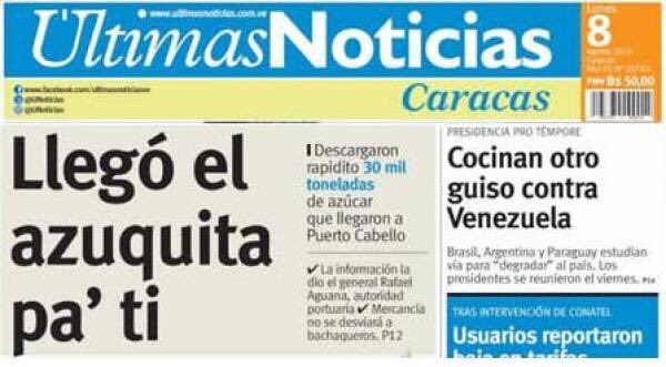 bruder1978's tweet photo. Oxigenar un periódico q mantiene a Maduro en el poder burlándose de nosotros no es lo mío #YoNoComproUltimasNoticias https://t.co/c4Cmq9Iz9p