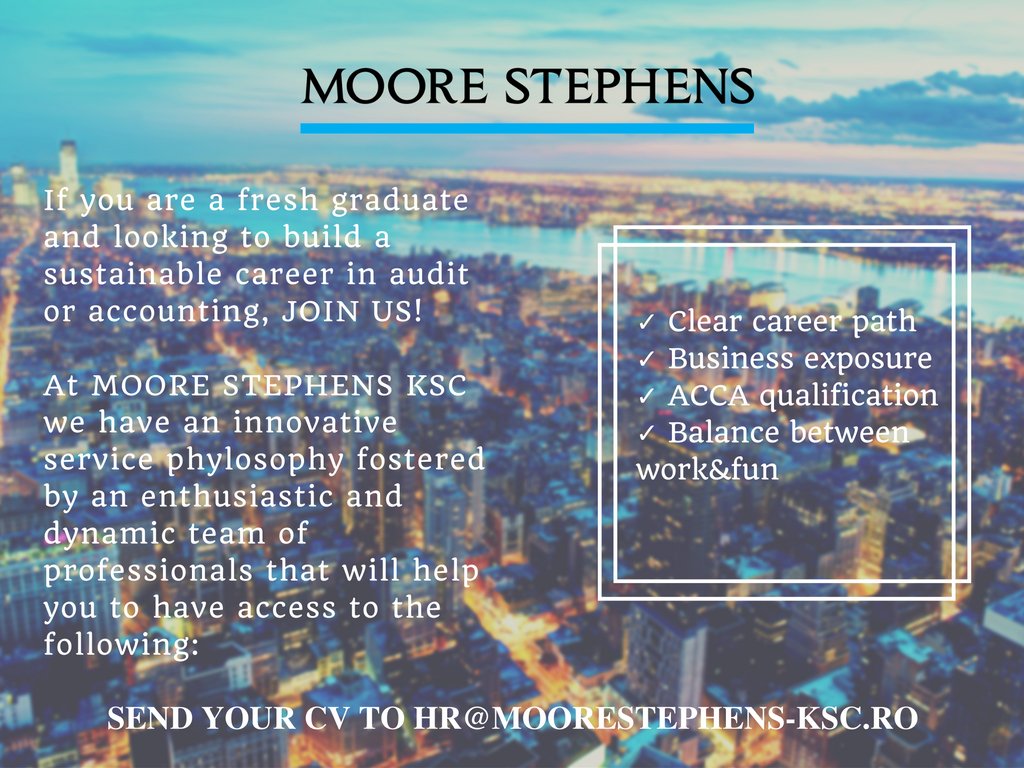 mooreROMD's tweet image. For our office in Bucharest, we are looking for enthusiastic individuals who are hungry for knowledge ...