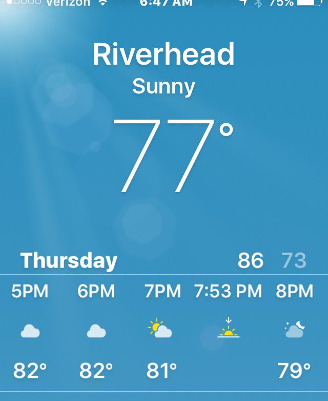 The weather is looking good for tonight's <a href="/Aliveon25/">Alive On 25</a> . Join us for the <a href="/GnarlyHeadz/">Gnarly Headz</a> on Main Street Riverhead 5-9!