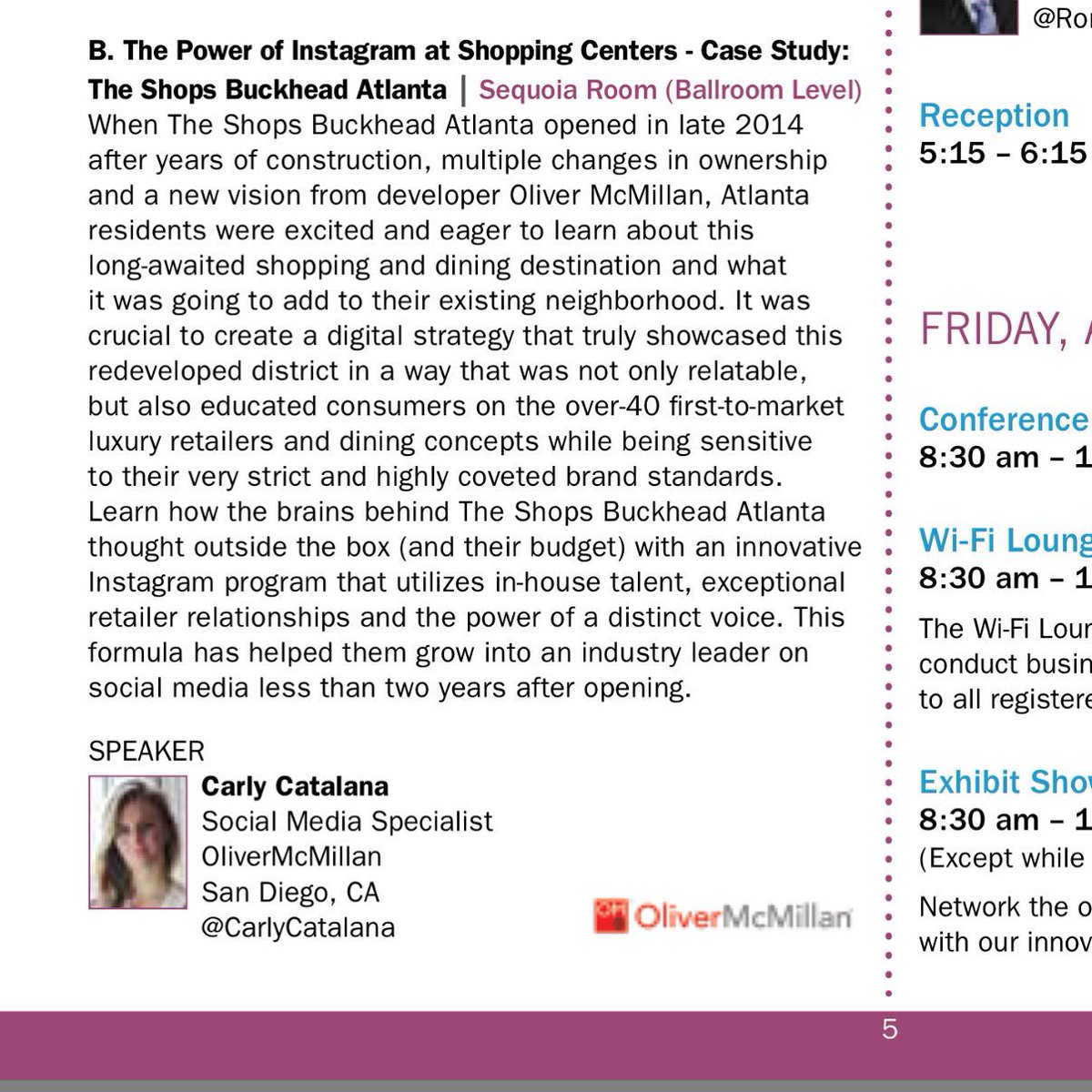 CarlyCatalana's tweet photo. So excited to be a featured speaker @ this year's @icsc #mocial 😎 Check out FB at 6:15 EST for a FB live of my talk https://t.co/Cc2P41u2WI