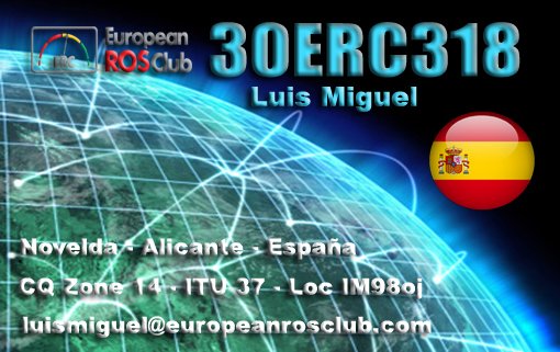 14FDX054's tweet photo. New QSL RX en mode ROS de 30 ERC 318 op  Miguel https://t.co/ovA023toJi