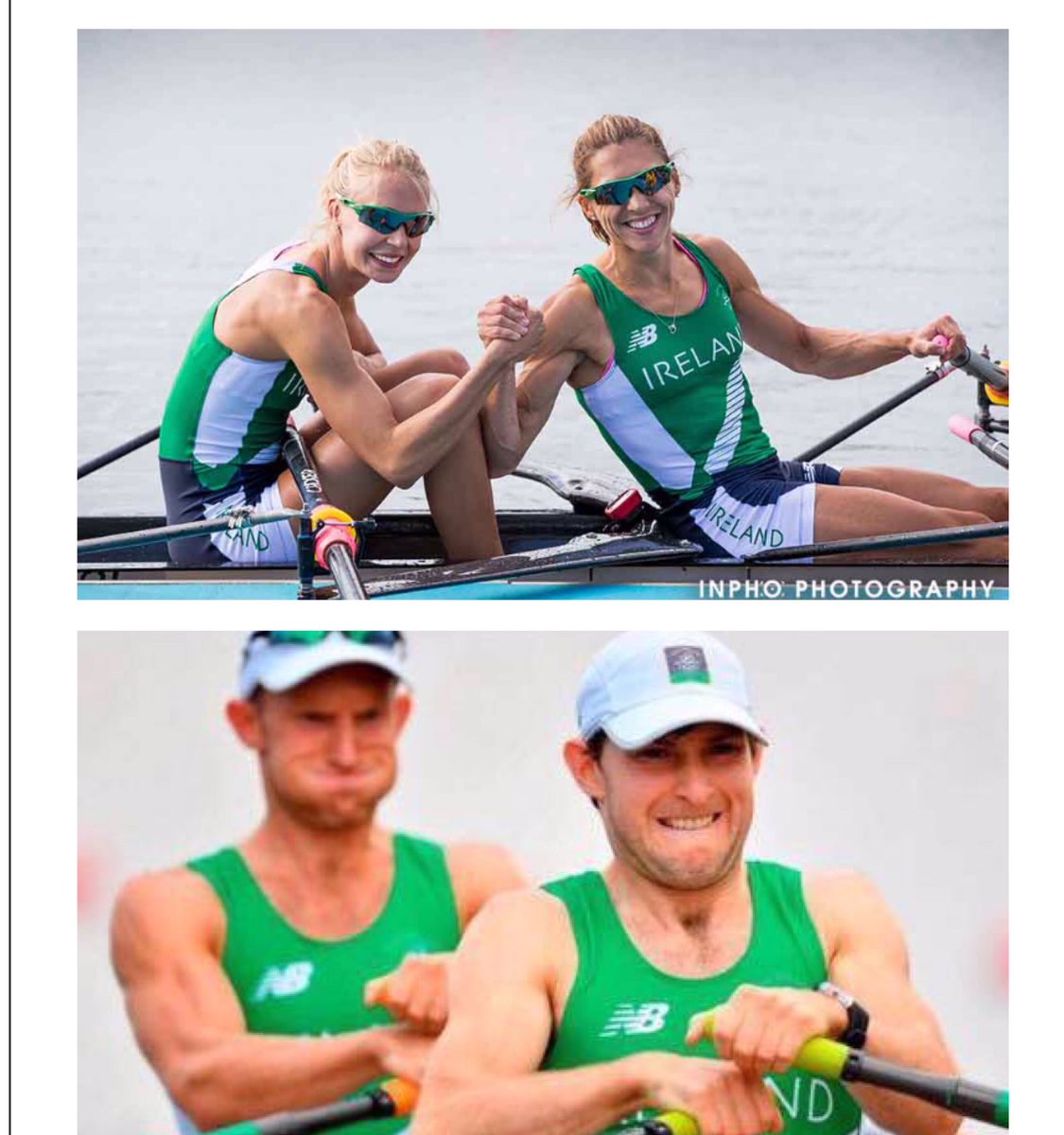 Congrats to both the Irish men &amp; women rowers who are through to respective finals at the Olympics #Rio2016