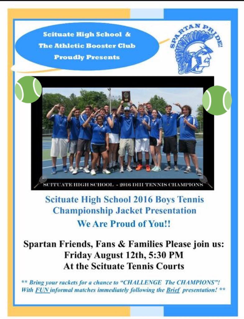 Scituate2016's tweet photo. 🎉🎾 https://t.co/YQu0Bl9Q8t