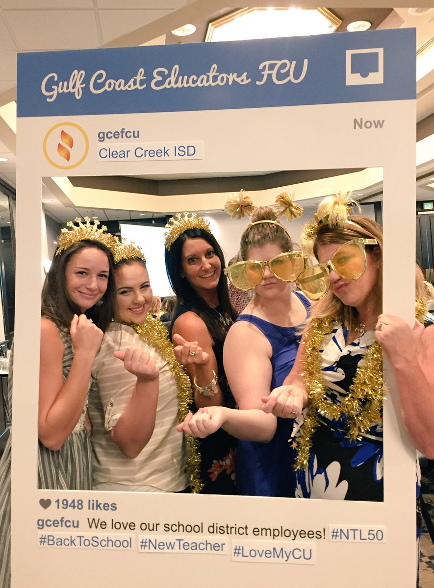 MsAmberLindsey's tweet photo. New Teacher Luncheon! #sassybauerbears #ntl50 #backtoschool #newteacher #lovemycu #ccisdlearns https://t.co/7twT9v5ycn