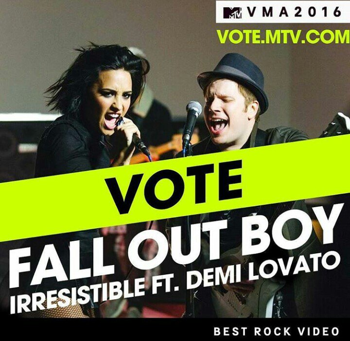 DemiFantasia's tweet photo. US lovatics! Vote for Irresistible! Is the last day to vote for them! #voteirresistible https://t.co/rgeAfa0ZSg https://t.co/VdU5axtz8w