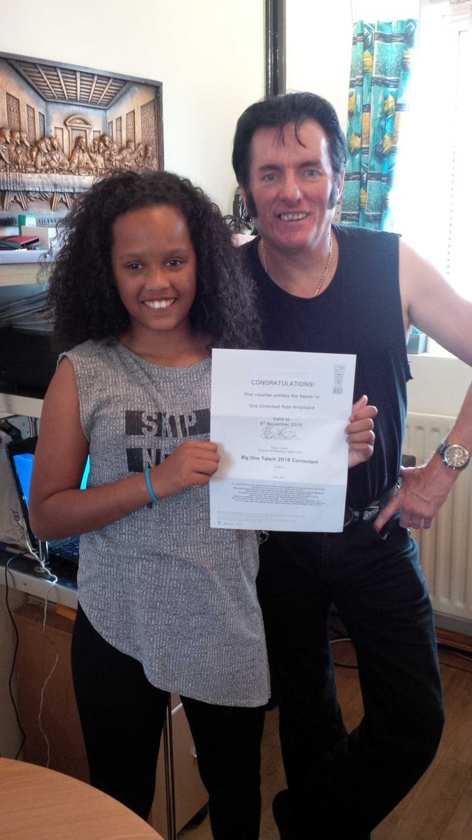 JoeMarcel3's tweet photo. One proud grandaddy here! Our little singing star Niobie-Lee made it through to the final!  awesome Gospel Rocks! https://t.co/np3GerVHfQ