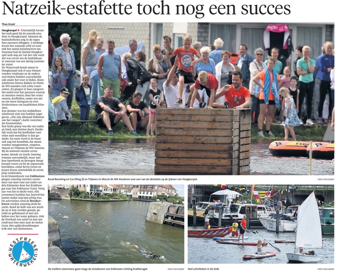 Samantha_Wulf's tweet photo. Mooi artikel in het @nhdagblad over de @waterweken in @gemdrechterland @Gemstedebroec en @GemEnkhuizen https://t.co/pTyn8xTIFm
