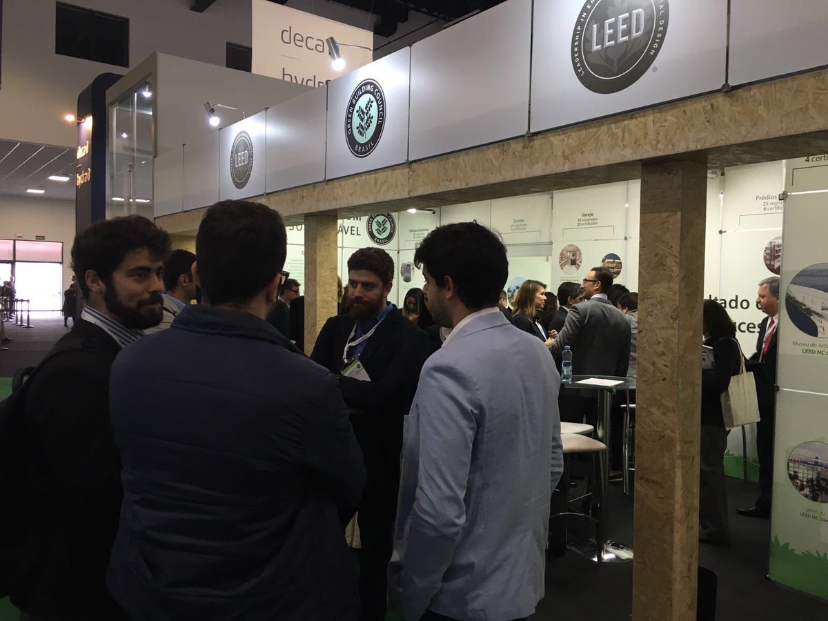 USGBC's tweet photo. Don't miss a chance to meet #LEED & @gbcbrasil staff at Booth #D007! #ExpoGBC isn't over yet! https://t.co/97N7BjtpK8