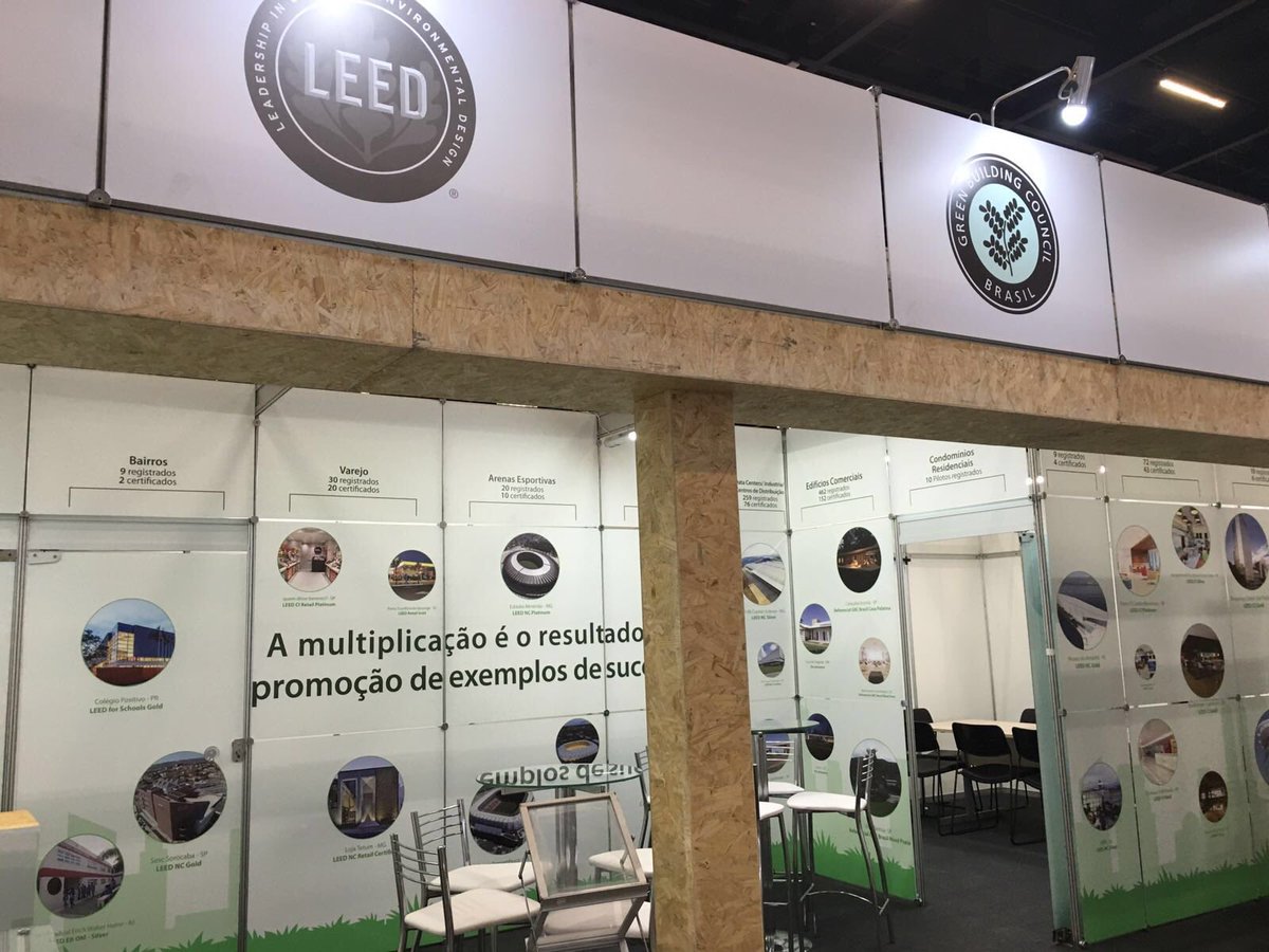 USGBC's tweet photo. Don't miss a chance to meet #LEED & @gbcbrasil staff at Booth #D007! #ExpoGBC isn't over yet! https://t.co/97N7BjtpK8
