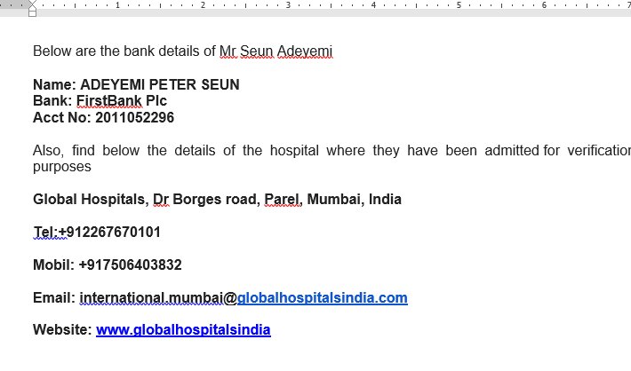 demaikel's tweet photo. Please #HelpSeun. This is not a scam. Lets save a life in need. You can verify yourself. God bless you all /16 https://t.co/CaCNP7uNtj