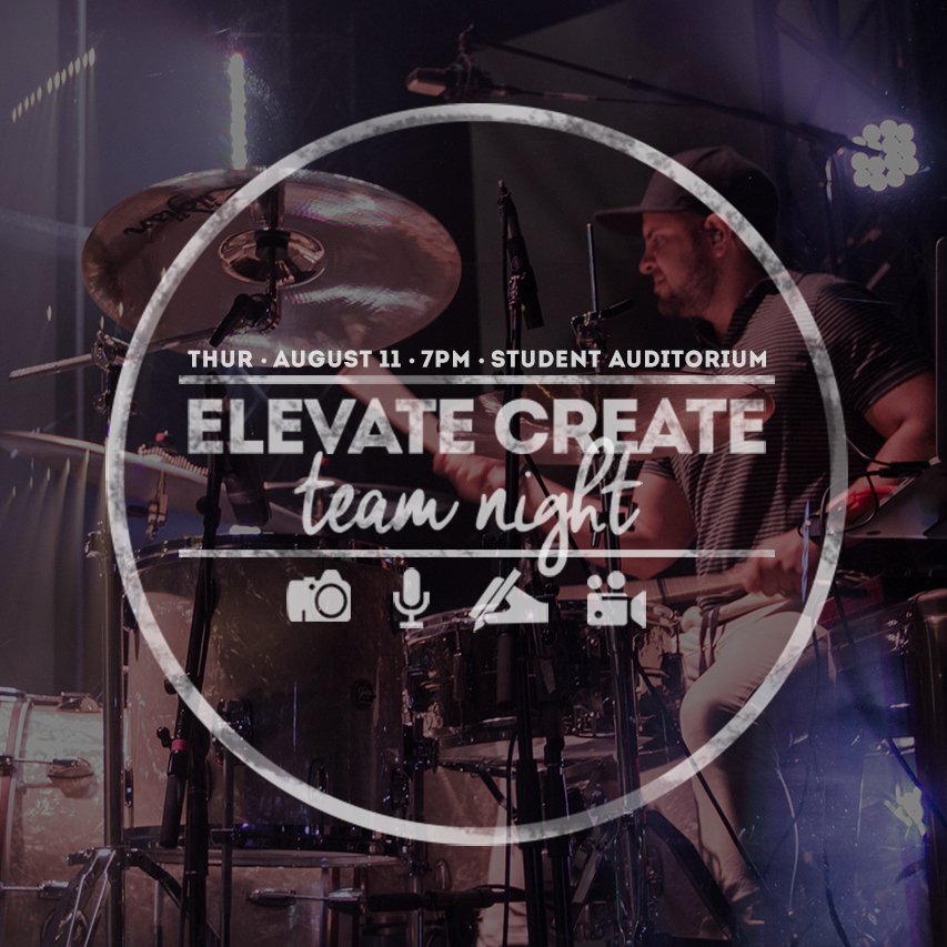 elevatelife's tweet photo. #CreativeTeamNight is tonight! You're invited to join in on this fun and inspirational night! #ElevateLife https://t.co/9Y7Rhe82S1