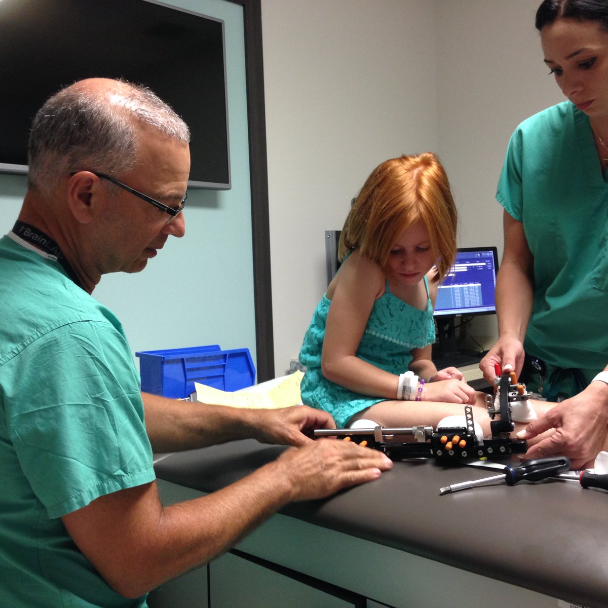 Dr_Paley's tweet photo. Abby has a lot to celebrate! Without the @PaleyInstitute, Abby would’ve been an amputee #savinglimbs #limblength https://t.co/j9Sl6zxFor