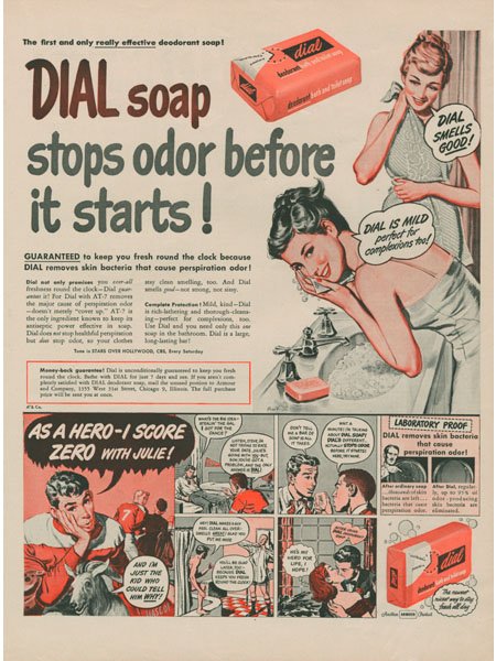 ToiletPaperKing's tweet photo. Check out this Dial Advertisement from back when the Dial Brand was first released in the 1940s #ThrowbackThursday https://t.co/7FjWLXwbAF