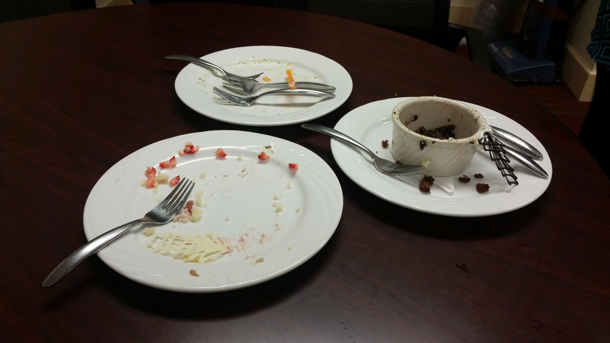 In case you were wondering what the aftermath of a dessert photo shoot looked like.
#YUMMM