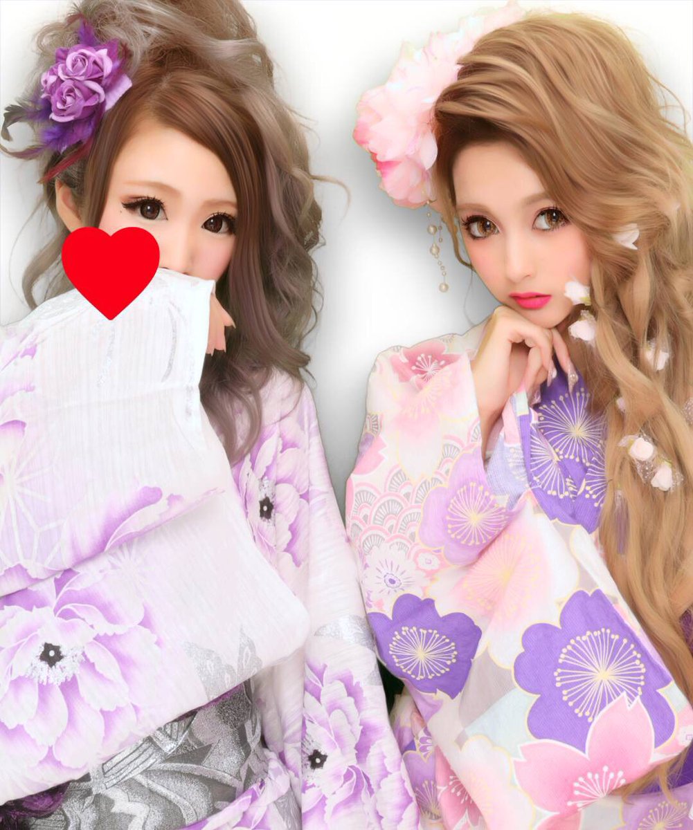 ゆきぽよ Yuki Kimura A Twitter この間の浴衣の着付けと髪の毛のセット ぎゃるぎゃる さすが渋谷のriselギャルセットがすごく上手 今回も安定のriselでーす