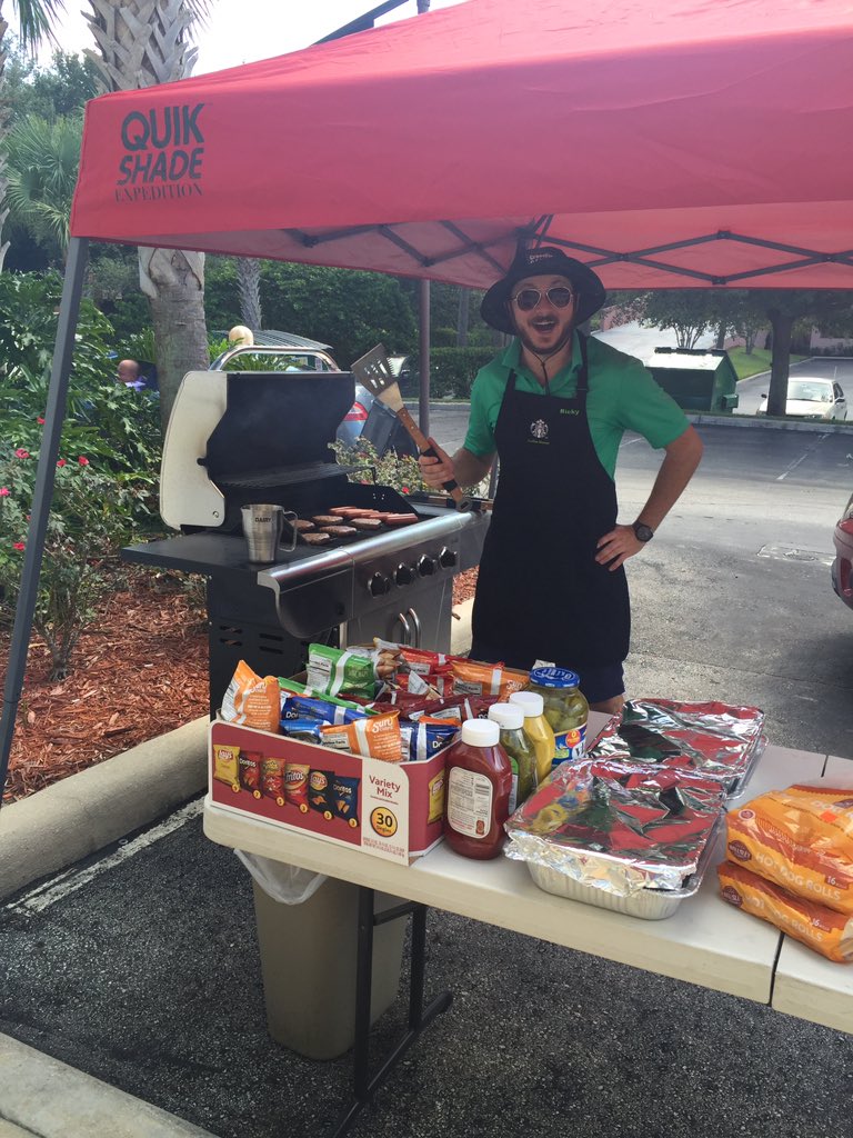 DisneyDavila's tweet photo. Ricky grilling for Partner Appreciation Day.  Hope our District SMs come join us. https://t.co/rE1S6m6gpg