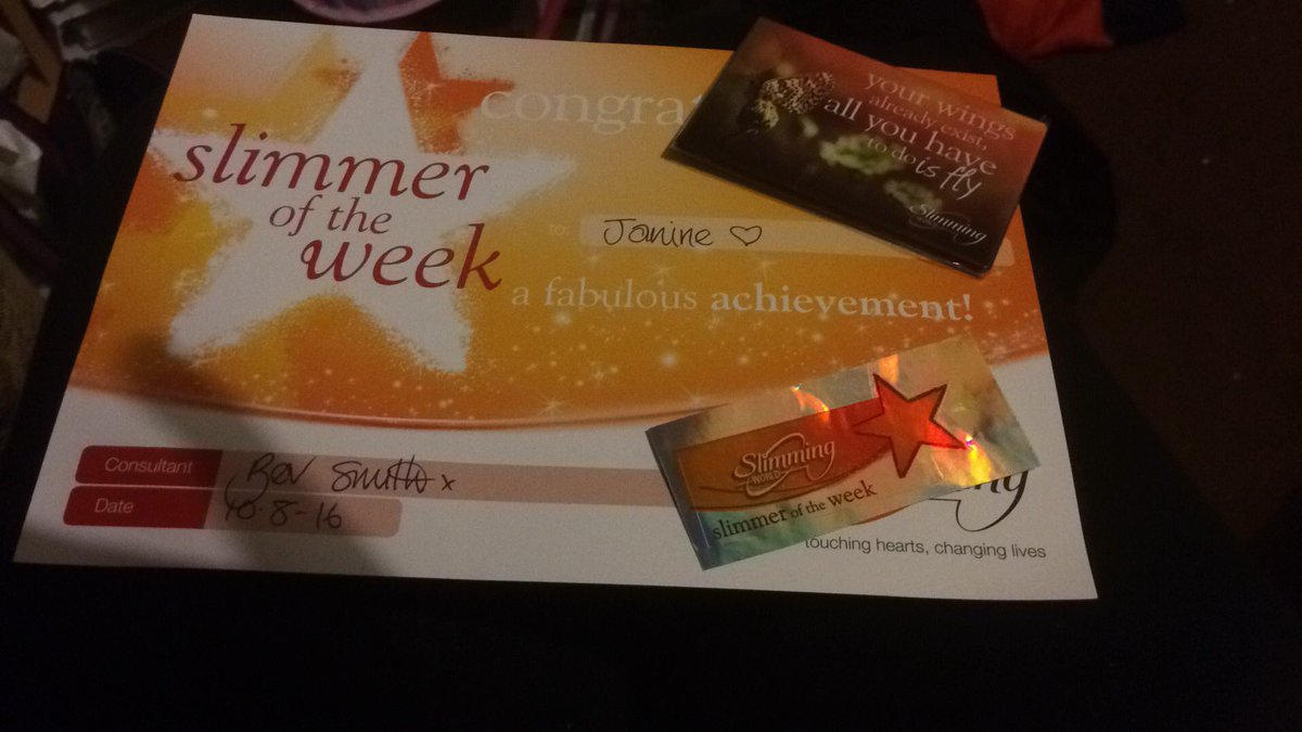 janine_basey's tweet photo. Whoop whoop #2lboff #iloveslimmingworld #slimmingworld https://t.co/1WYQP5su7S