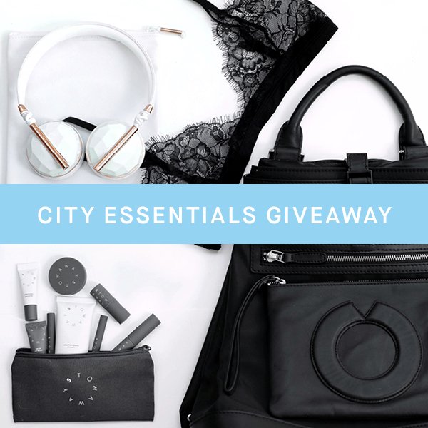 LAST DAY to enter! Win all the goodies in this picture, all the essentials from NYC brands! bit.ly/2b888JM