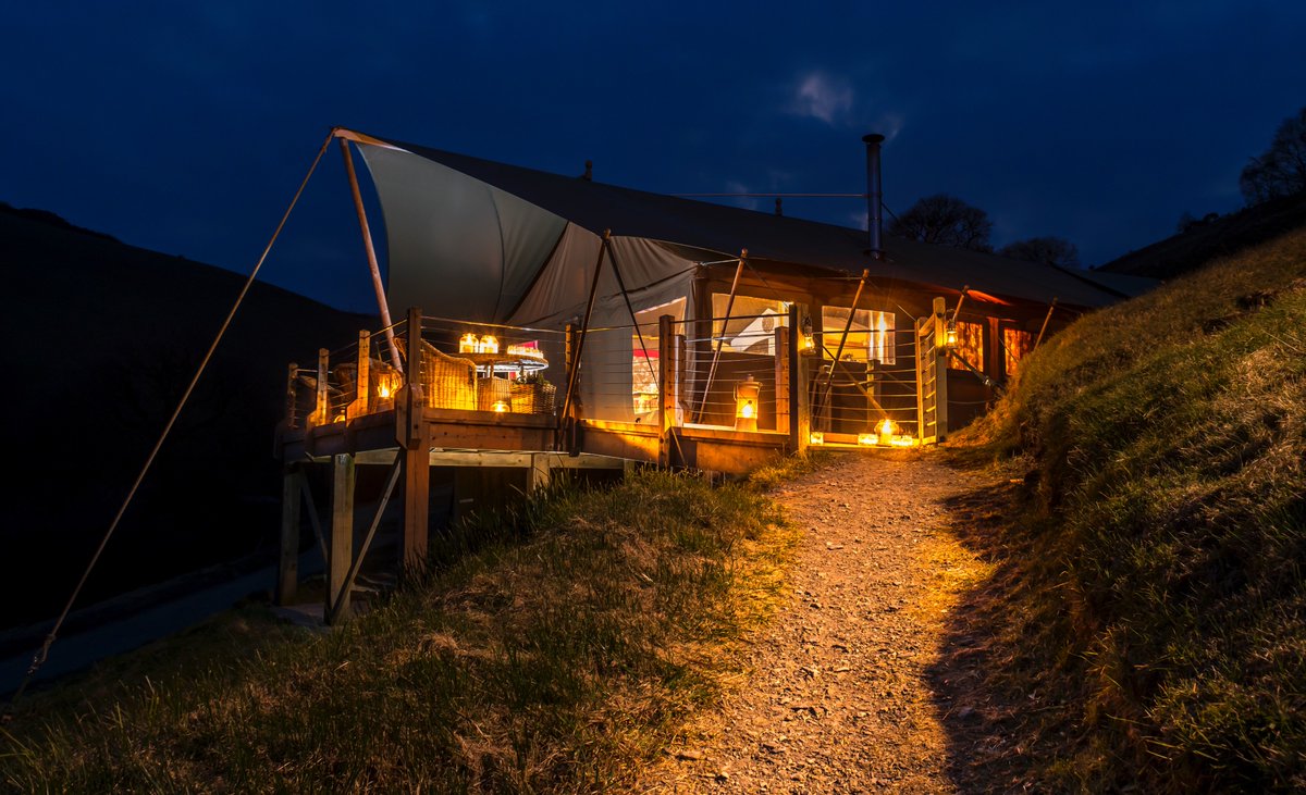 Enjoy a glowing glamping experience this October both inside &amp; outside your lodge! bit.ly/LDOctoberGlow