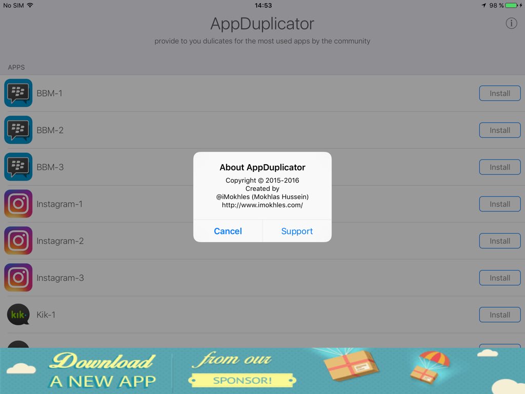 iMokhles's tweet photo. #AppDuplicator

https://t.co/DOayFt0B6G

available FREE in my repo : https://t.co/V8oz3Z4F5t https://t.co/so9BTTxyCh