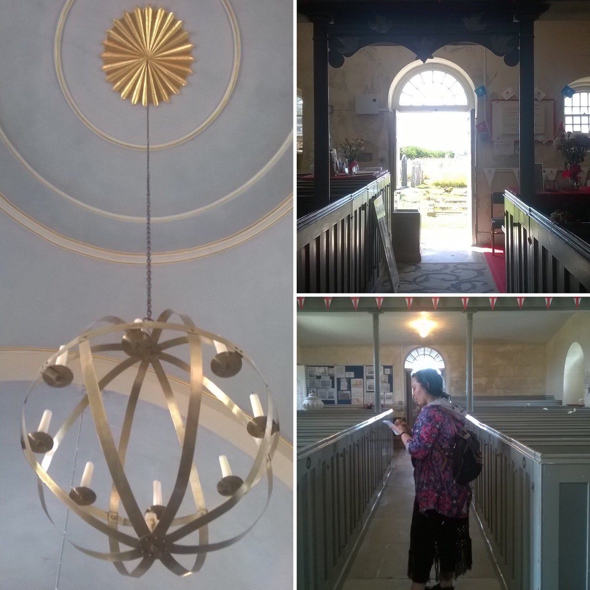bsidefest's tweet photo. We’ve been to St. George’s Church today with @archive_artist to map out her artwork for #bside16 https://t.co/oJImdFlvKh