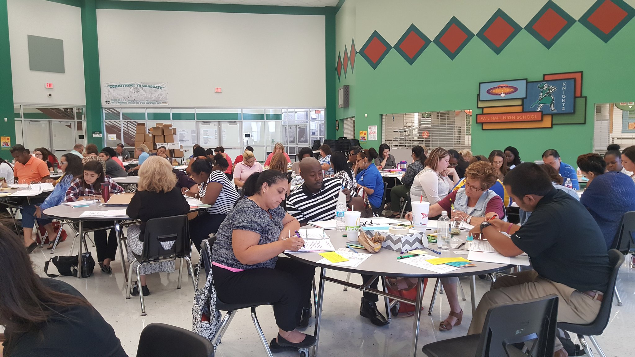 Bussey Elementary on Twitter "3rd & 4th grade teachers participate in