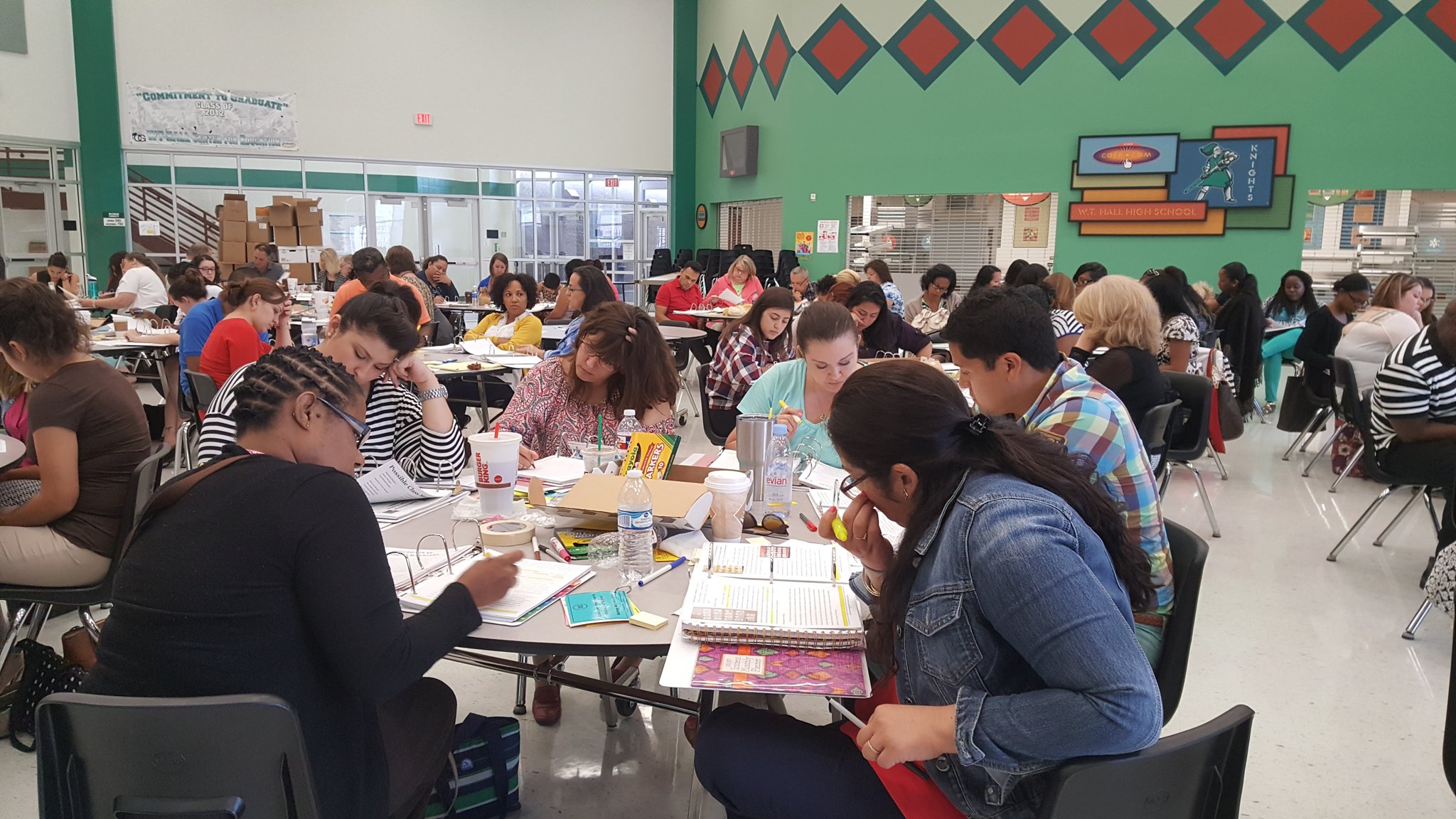 Bussey Elementary on Twitter "3rd & 4th grade teachers participate in