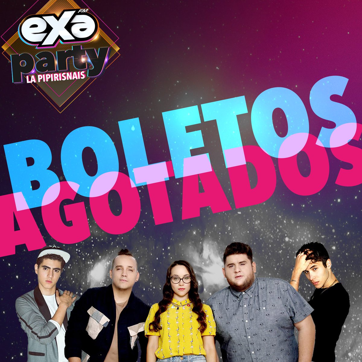 ExaFmLeon's tweet photo. HOY! #EXAPARTYLEON! @Matisse_Mx @atlgarza @OmarYubeili en vivo! Ve todo en https://t.co/SYkClkoBQc https://t.co/e9rO4Uk3di