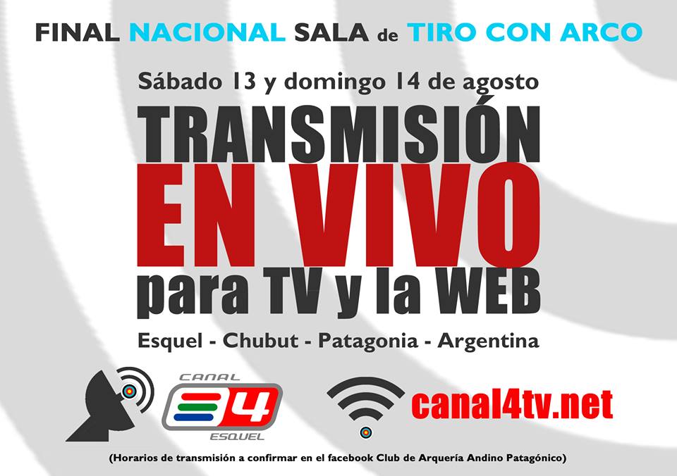 #TiroConArco Este fin de semana se realiza la final nacional modalidad Sala, en Esquel, Chubut, Argentina.
