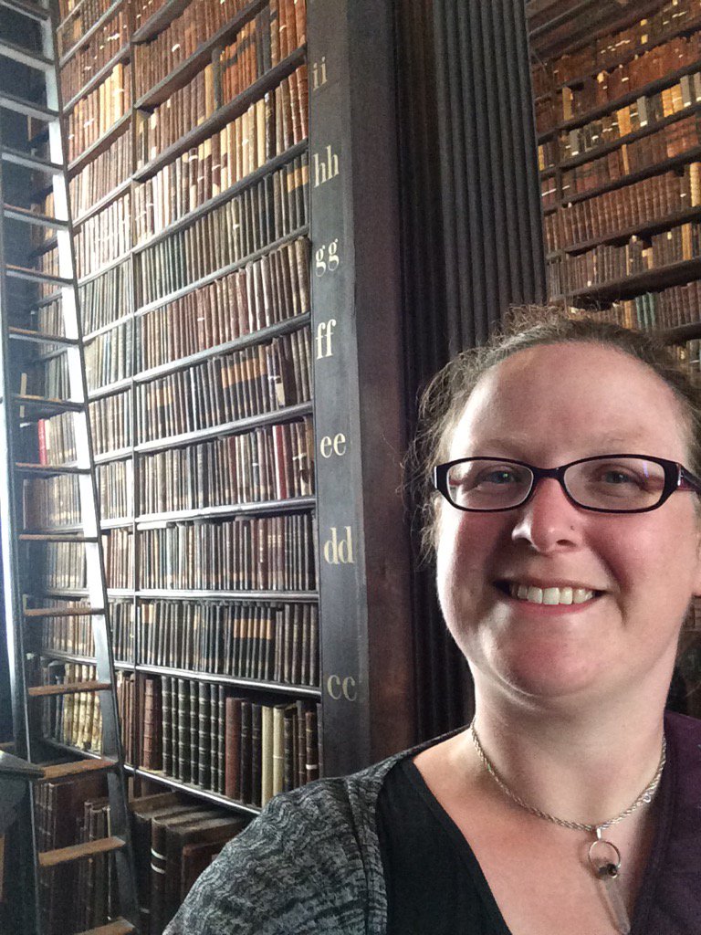 #shelfie whilst on vacation- it would be rude not to visit Kells ;)
